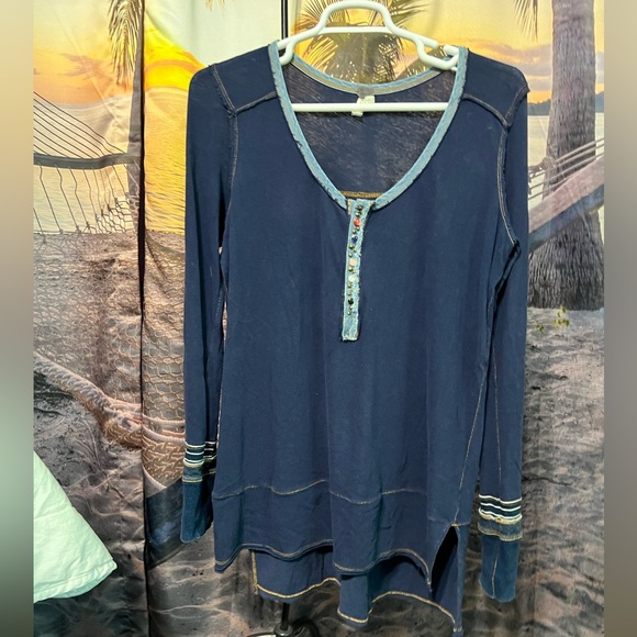 Vintage We The Free cotton tunic - Picture 1 of 12